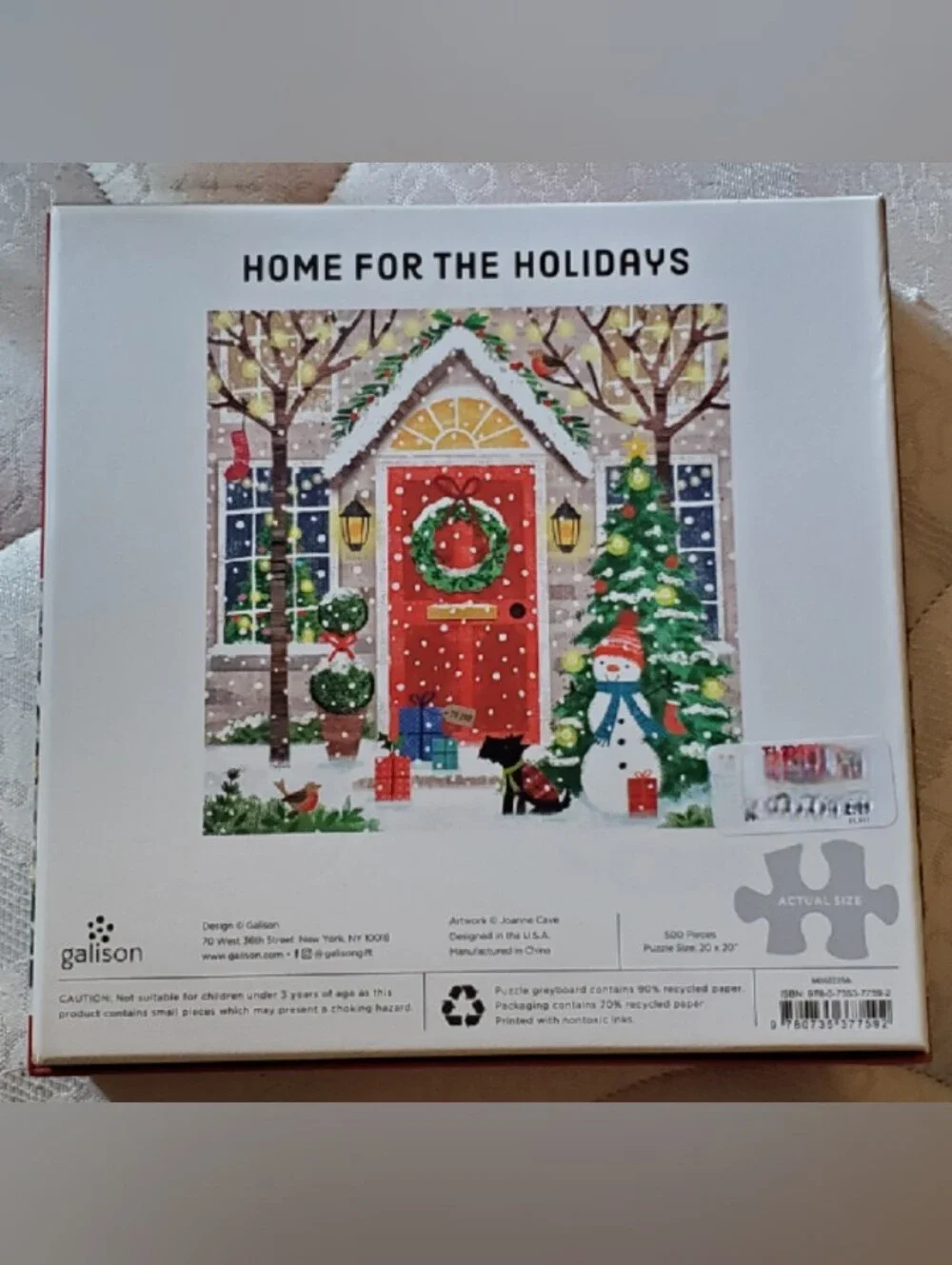 Home for the Holidays 500-Piece Christmas Puzzle